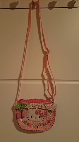 Bolso Hello Kitty Bandolera Rosa para Niña