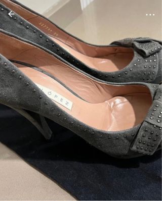 Zapatos salón piel Pura López