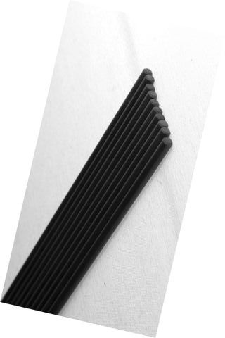 30 Varillas fibra carbono 5mm/350mm Benza Zanon