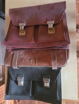 Maletines de cuero vintage