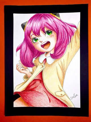 Disegno anya forger spy x family A4