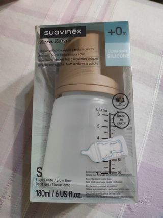 Biberón suavinex zero zero