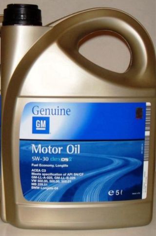 General Motor 5W30 - Aceite de motor Dexos 2
