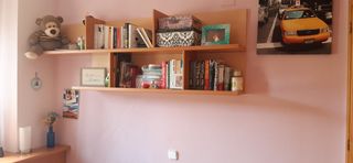 Mesa escritorio y columna