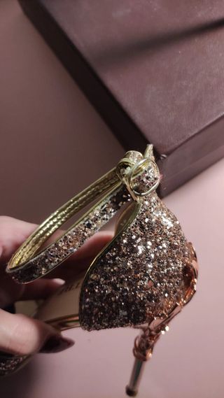 Tacchi color champagne