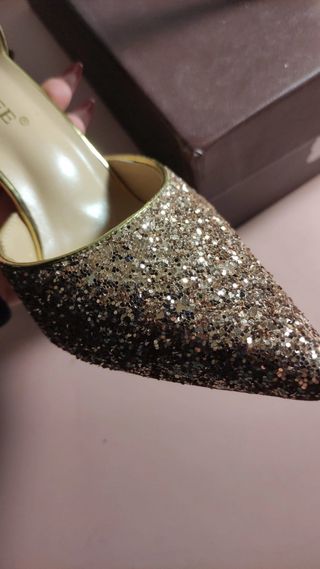 Tacchi color champagne