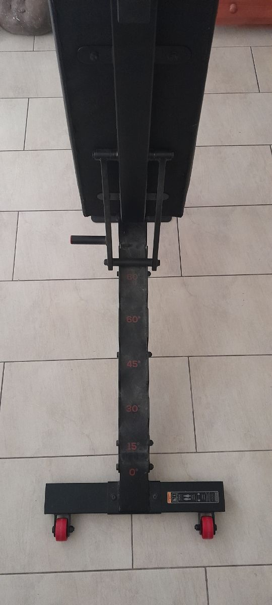 Juego de pesas con banco y paralelas