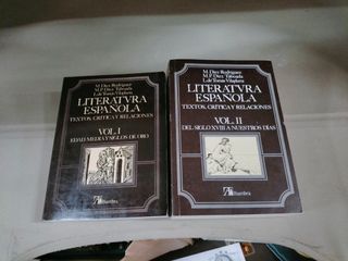 Literatura española. Textos, crítica y relaciones