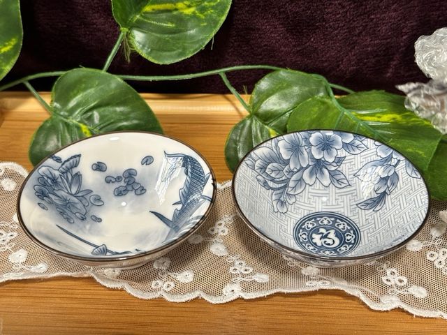 Juego de taza con dibujo tradinacional