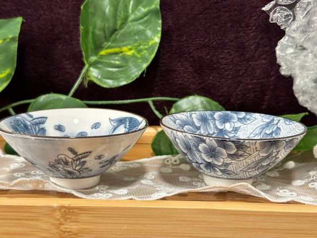 Juego de taza con dibujo tradinacional