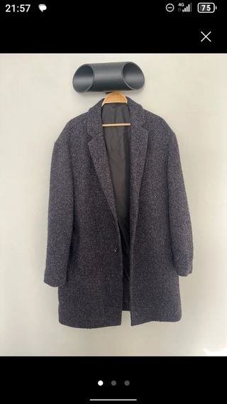 Abrigo lana hombre ASOS L