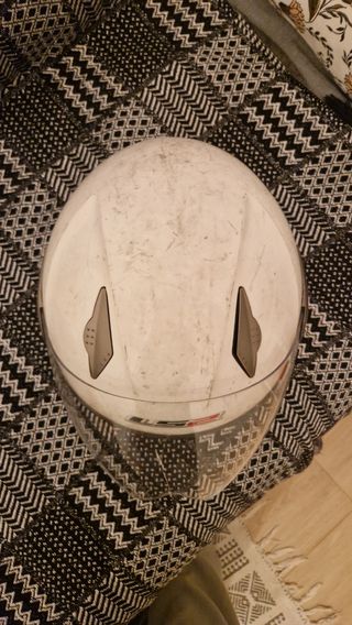 Casco LS2 abierto