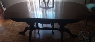 Mesa extensible comedor largo de 165 hasta 239 cm.