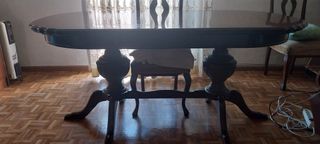 Mesa extensible comedor largo de 165 hasta 239 cm.