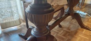 Mesa extensible comedor largo de 165 hasta 239 cm.