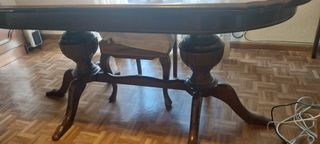 Mesa extensible comedor largo de 165 hasta 239 cm.