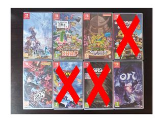 Lote Juegos Switch - precios en lote y sueltos