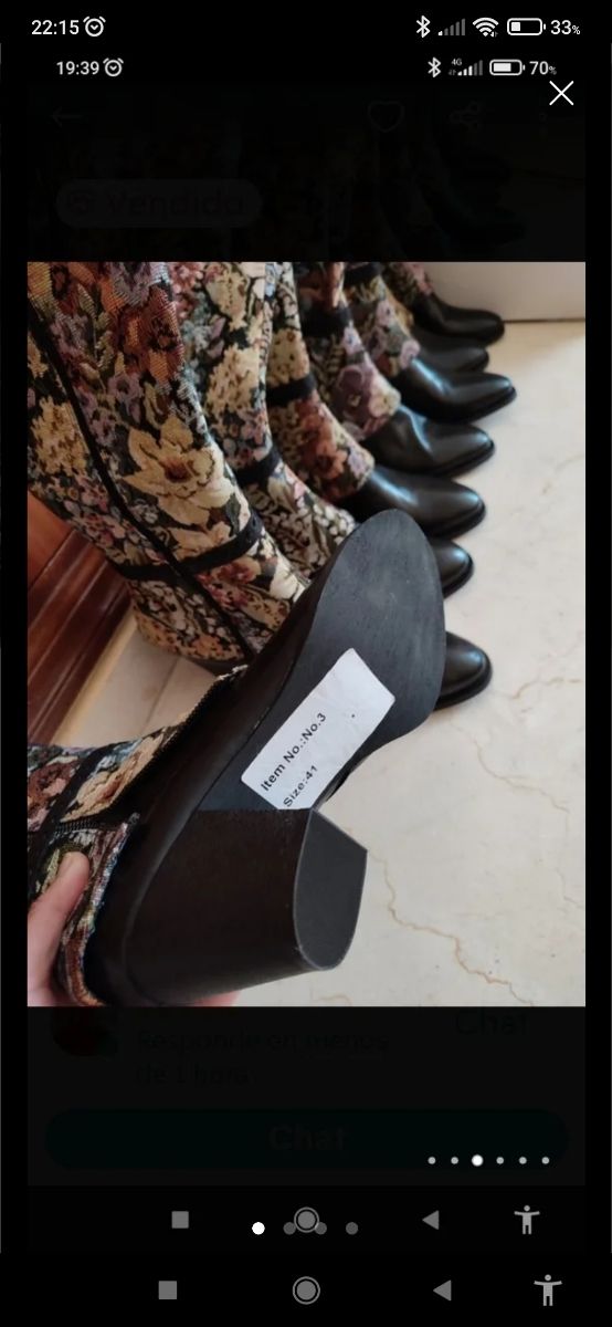 Botas diseño a estrenar 41