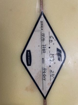 Tabla surf corta 6’0