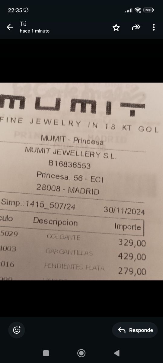 Pendientes plata ley