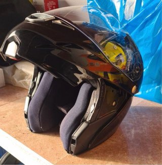 Casco Moto SHAD Negro Talla S