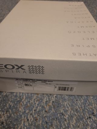 Zapato Geox nuevo, con caja y etiqueta