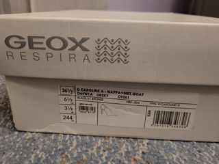 Zapato Geox nuevo, con caja y etiqueta