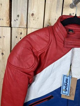 CHAQUETA T-M DE MOTO VASARI ROJO