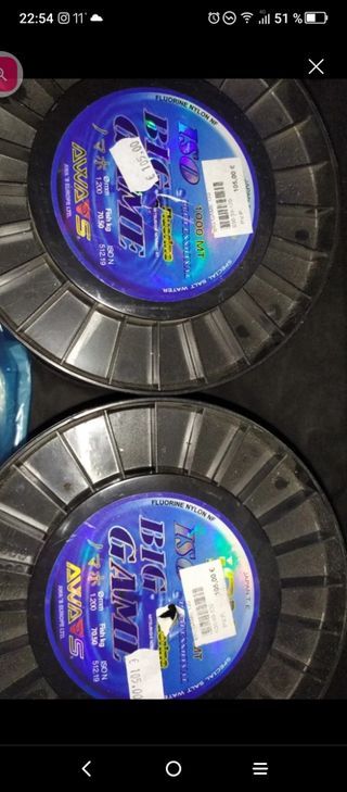 Bobinas pesca lote de 2