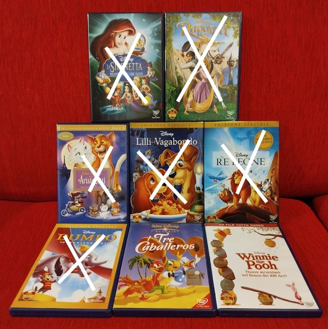 I Classici Disney DVD (cadauno)