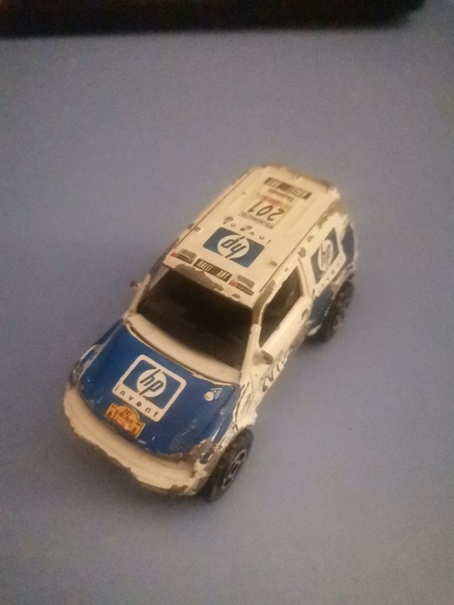 Mistubishi pajero majorette 1/56 rossa e bianca