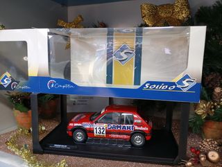 Modellino auto rally 1:18 Peugeot 205 Gt