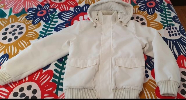 Giubbotto bianco yes miss tg M