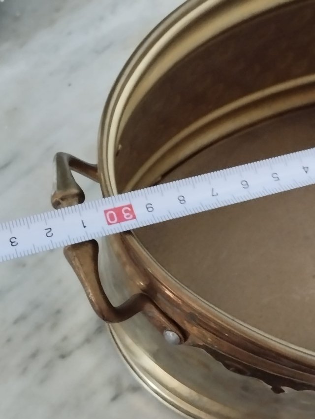 Vaso / Floreira em Latão