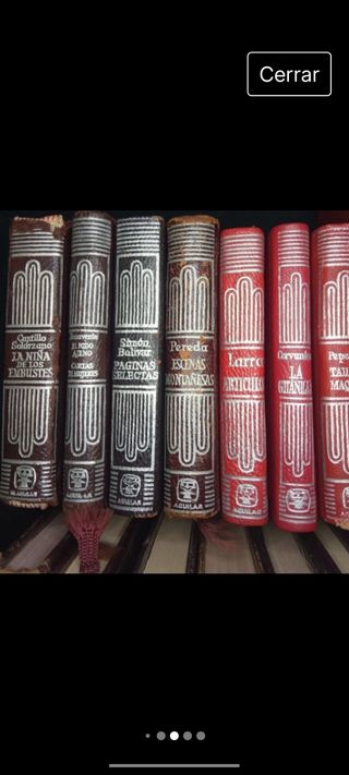 Colección de libros editorial Aguilar crisol y cri