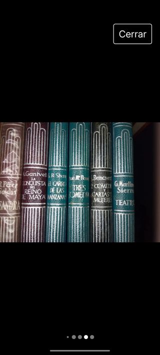 Colección de libros editorial Aguilar crisol y cri