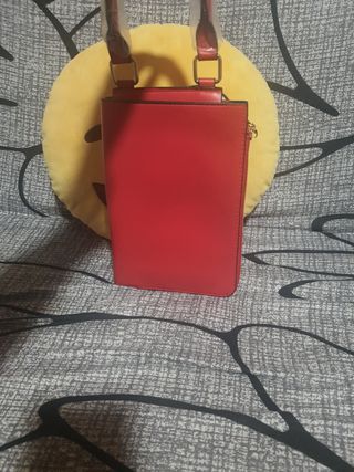 Bolso rojo mujer
