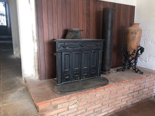 Chimenea/Estufa hogar de leña, de hierro fundicion