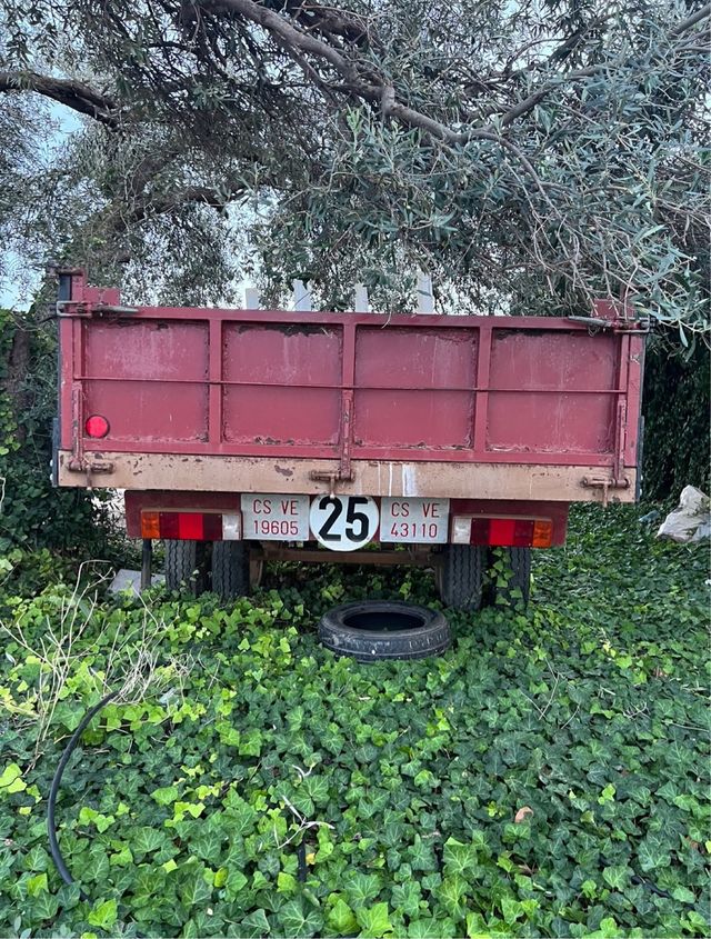 Remolque basculante alta carga 9900kg