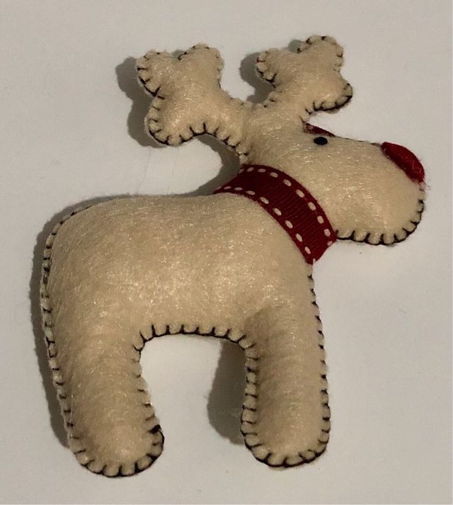 Renna da appendere all’albero di Natale