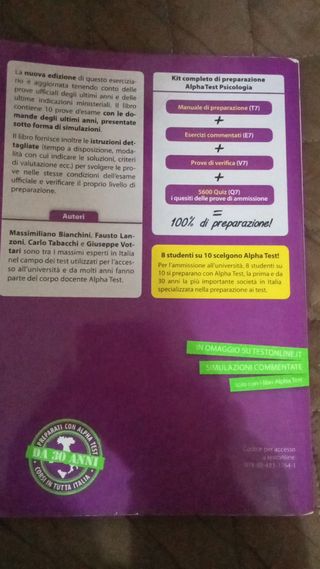 Alpha test psicologia