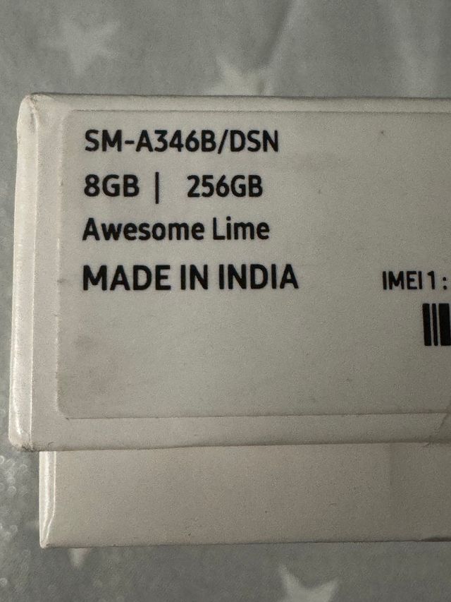 Samsung a34 256gb con garantia