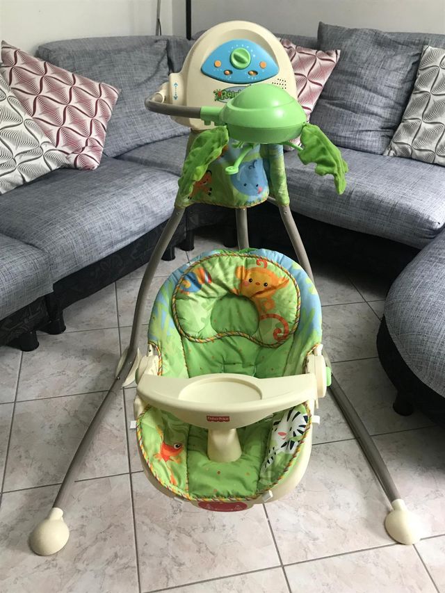 Dondolo Neonati Con Musica e Varie Velocità