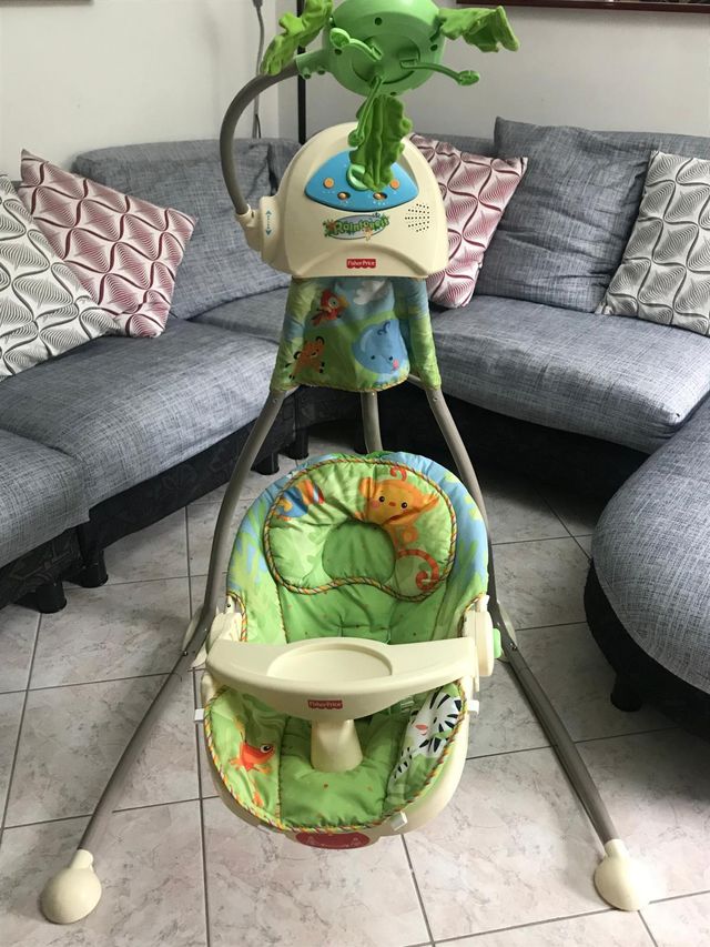 Dondolo Neonati Con Musica e Varie Velocità