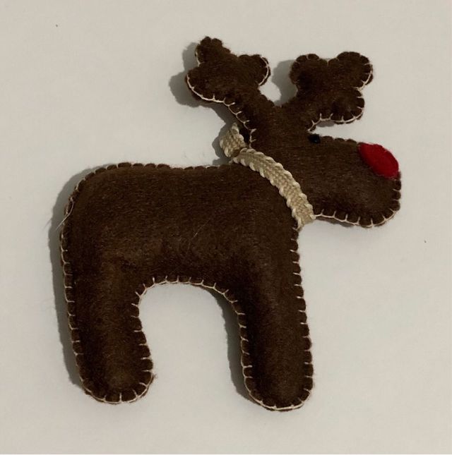 Renna da appendere all’albero di Natale
