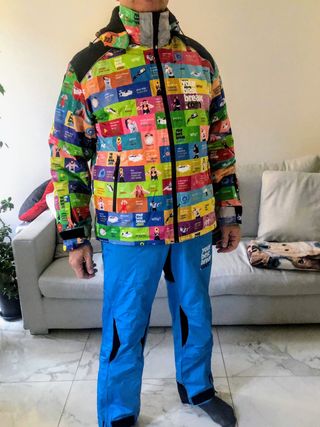 Completo da Sci Impermeabile Internamente Felpato