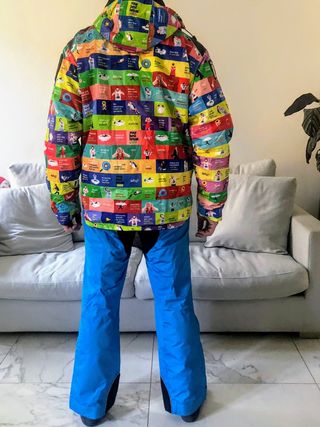 Completo da Sci Impermeabile Internamente Felpato