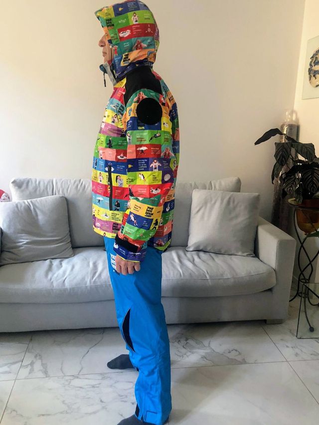 Completo da Sci Impermeabile Internamente Felpato