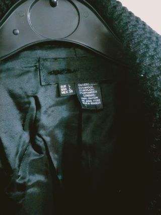 Chaqueta negra mujer