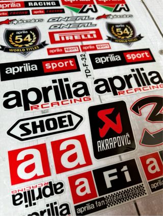KIT PEGATINAS APRILIA MOTO GPR GTS RS660 RX SPORT